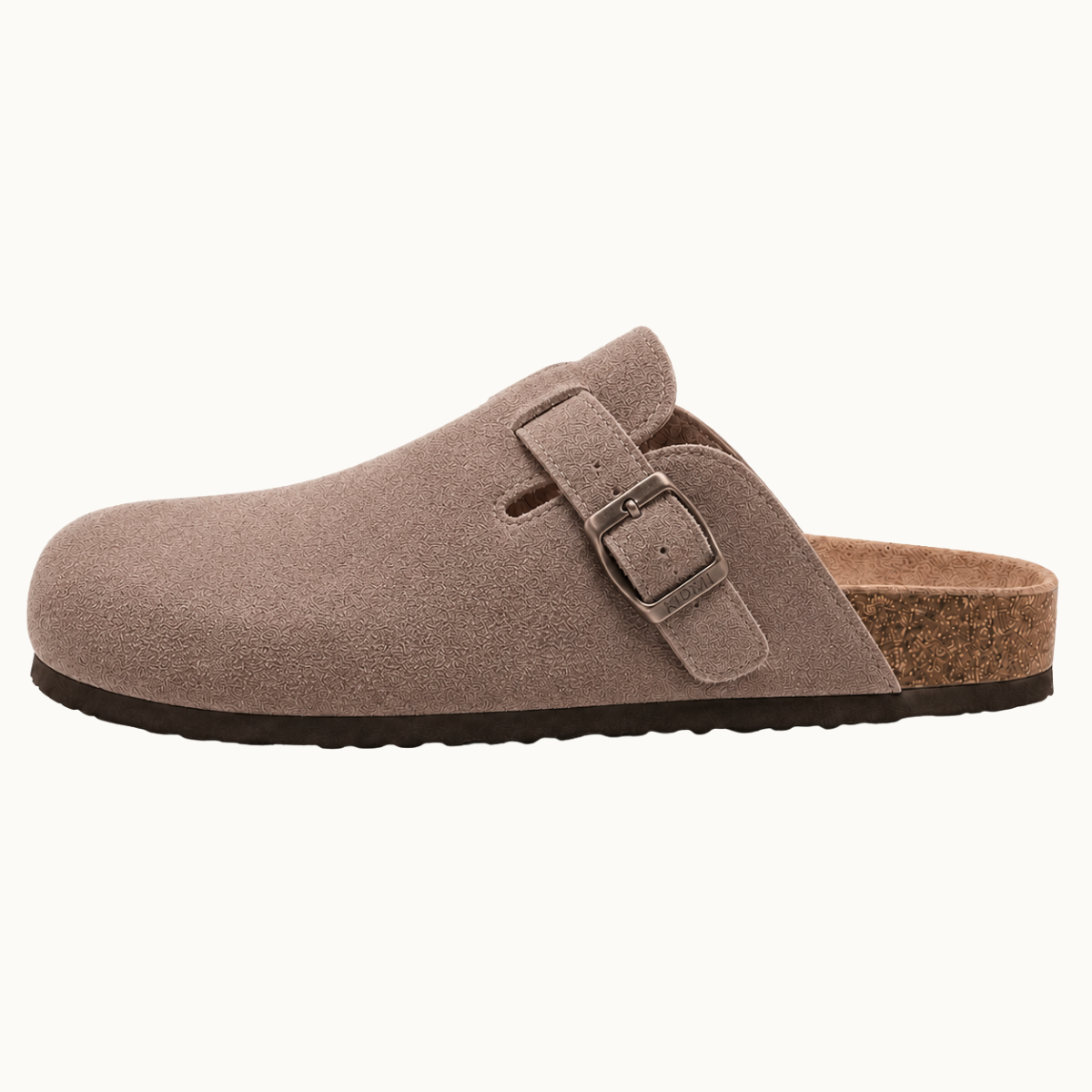 Wildleder Clog Mocca