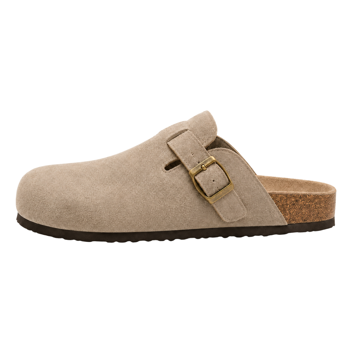 Wildleder Clog Sand