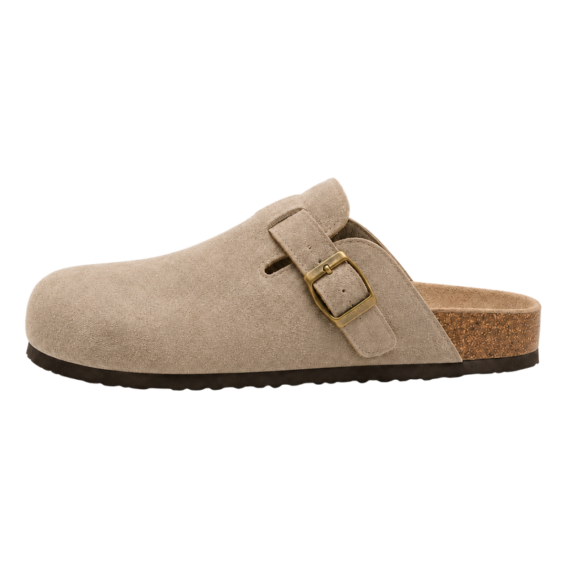 Wildleder Clog Sand